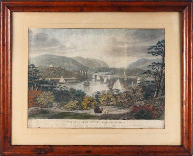 Currier & Ives, "West Point from Phillipstown"
