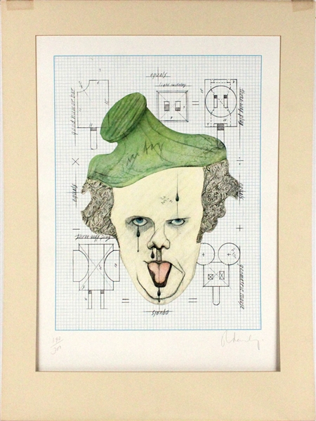 Claes Oldenburg, "Symbolic Self Portrait"