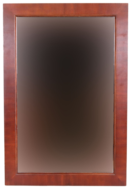 Ralph Lauren Mahogany Rectangular Mirror