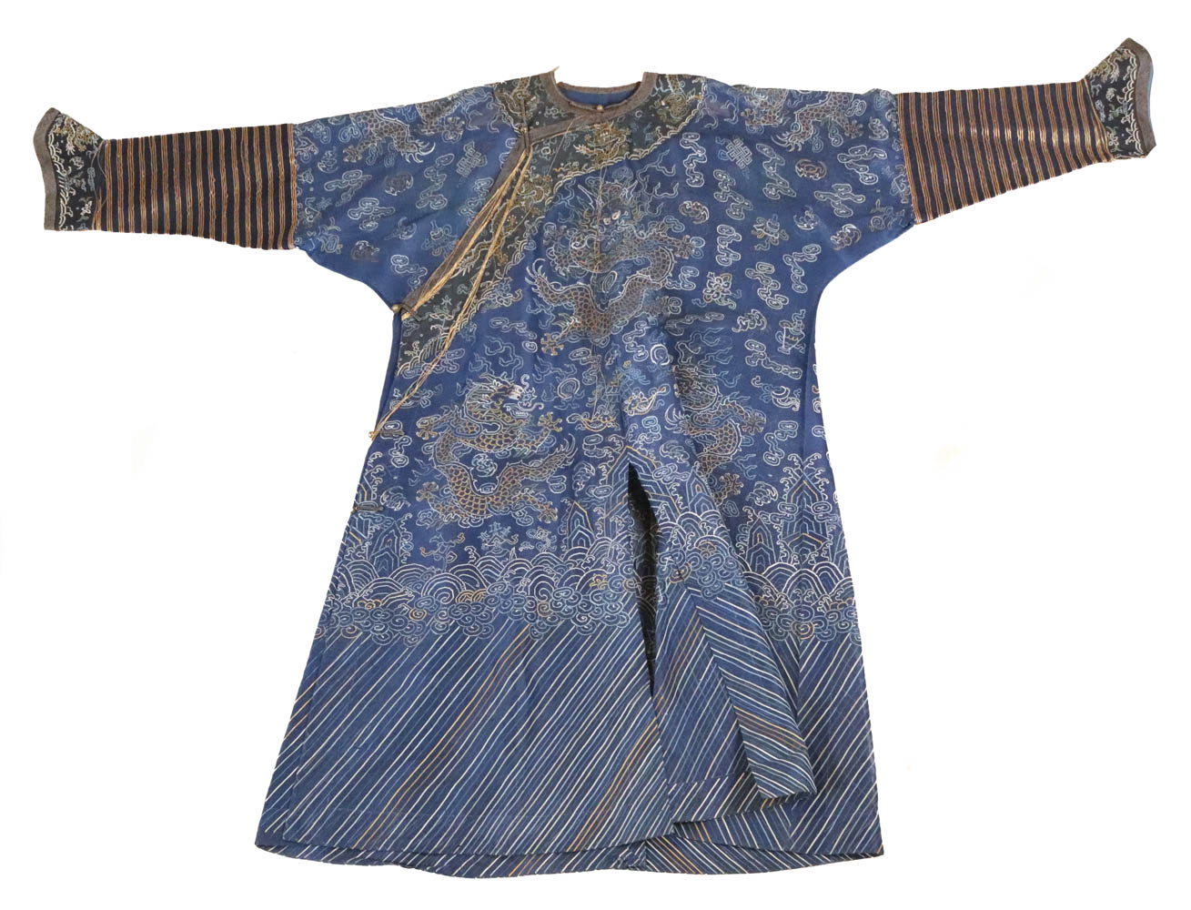 Lot Detail - Chinese Men's Silk Imperial Robe