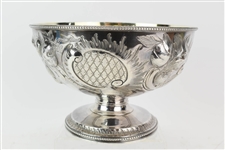 Vintage English Sterling Footed Center Bowl