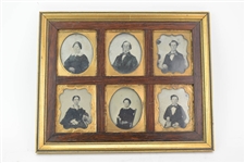 Framed Set of Ambrotype Photographs