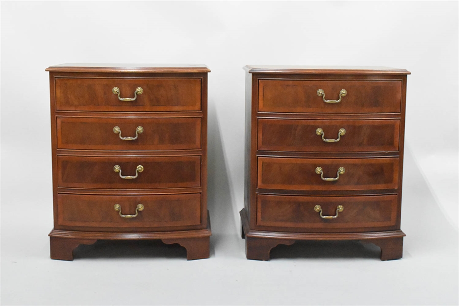 Pair of Ethan Allen Mahogany Side Chests