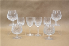 Group of Crystal Glassware