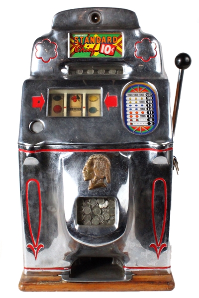 Jennings "Standard Chief" Slot Machine