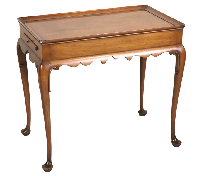 Queen Anne Style Tea Table