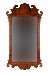 Chippendale Style Walnut Mirror