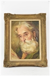 Oil on Canvas of Literary Gentleman