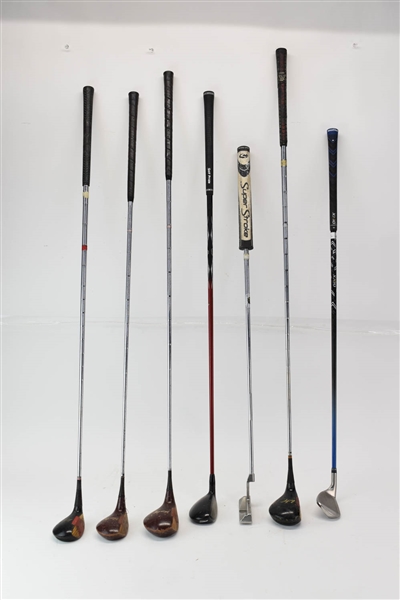 Vintage Group of Assorted Golf Clubs