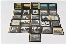Vintage Group of 27 Riley Optical Picture Slides