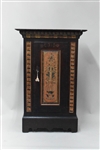 Antique Continental Folk Art Decorated Cupboard