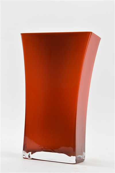 Contemporary Glass Flower Vase