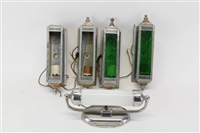 Group of Vintage Wall Lights