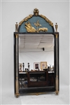 Antique Neoclassical Style Hanging Wall Mirror