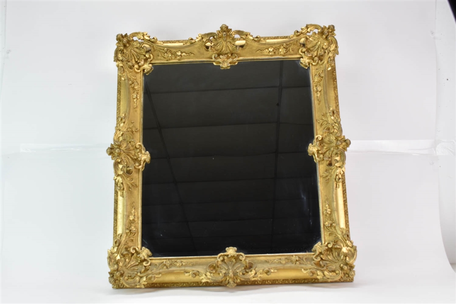 Carved and Gilt Hanging Wall Mirror