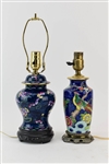 Two Asian Style Table Lamps