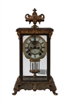 Ansonia Gilt Metal Mantel Clock