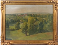 Oil on Canvas, European Landscape