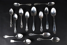 Sterling Silver and Coin Silver Spoons