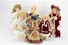 Group Assorted Dolls Bradleys and Seymour Mann