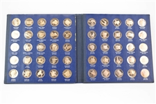Franklin Mint Bronze US Coin Set