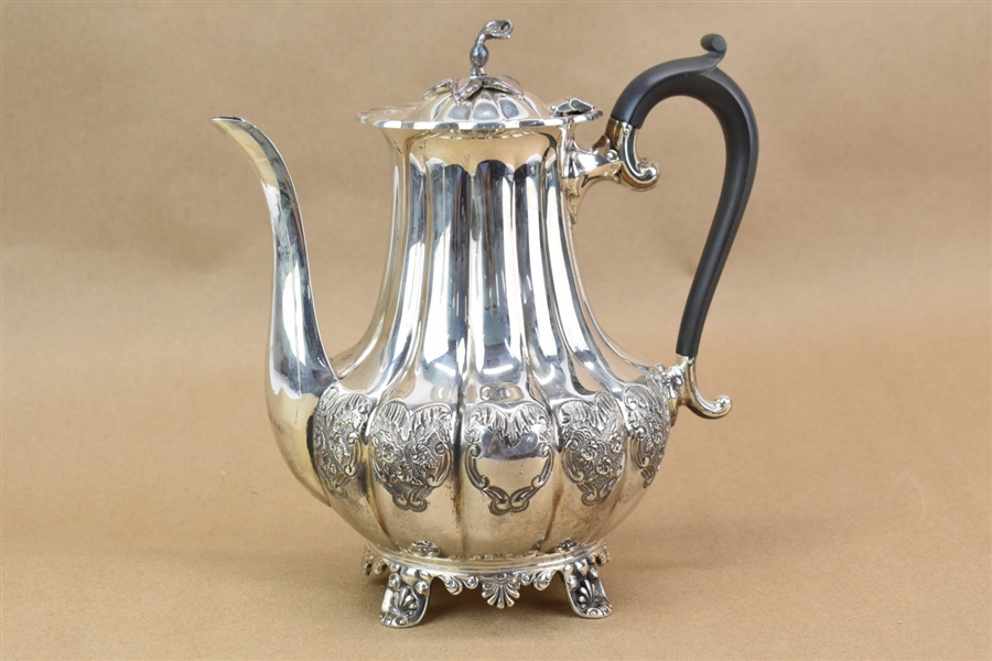 Edward Viner Sterling Silver Coffee Pot