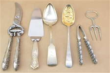 Group of Silver Serving Utensils