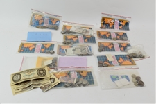 Group of Assorted Foreign Coins and Currency