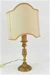 French Gilt Bronze Boudoir Lamp