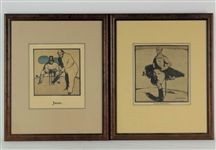 Four William Nicholson Lithographs of Figures