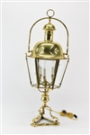 Vintage Brass Table Lamp Lantern