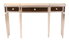 Meridian Furniture Mirrored Console