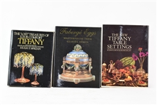 Two Tiffany Reference Books, One Faberge Egg Book