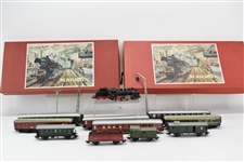 Set of Vintage Marklin HO Gauge Train Set