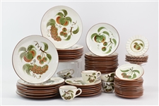 Group of Stangl Orchard Song Dinnerware