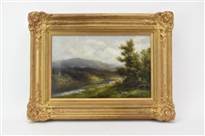 Thomas B. Griffin Oil on Canvas Landscape