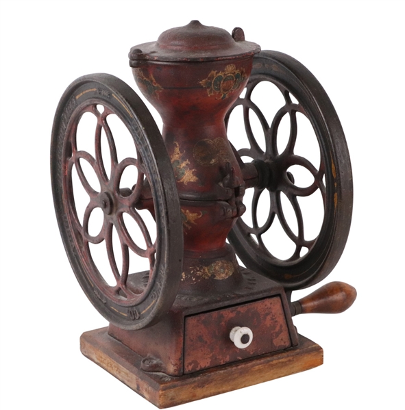 Enterprise Double Wheel Coffee Grinder