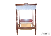 Federal Mahogany Four Poster Bed