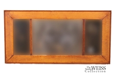 Classical Maple Over-Mantel Mirror