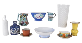 Eleven Porcelain Table Articles