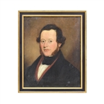 Antique Oil On Canvas of Distinguished Gentleman