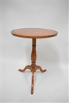 Antique Tiger Maple Side Table