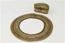 Vintage Southwestern Necklace and Bracelet Set
