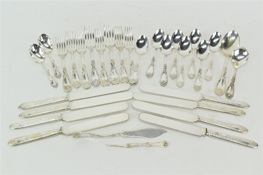 Group of Assorted Rogers Silver Plated Flatware
