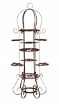 Wrought-Iron Multi-Tiered Plant Stand