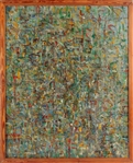 Milton Resnick, Oil on Masonite, Abstract