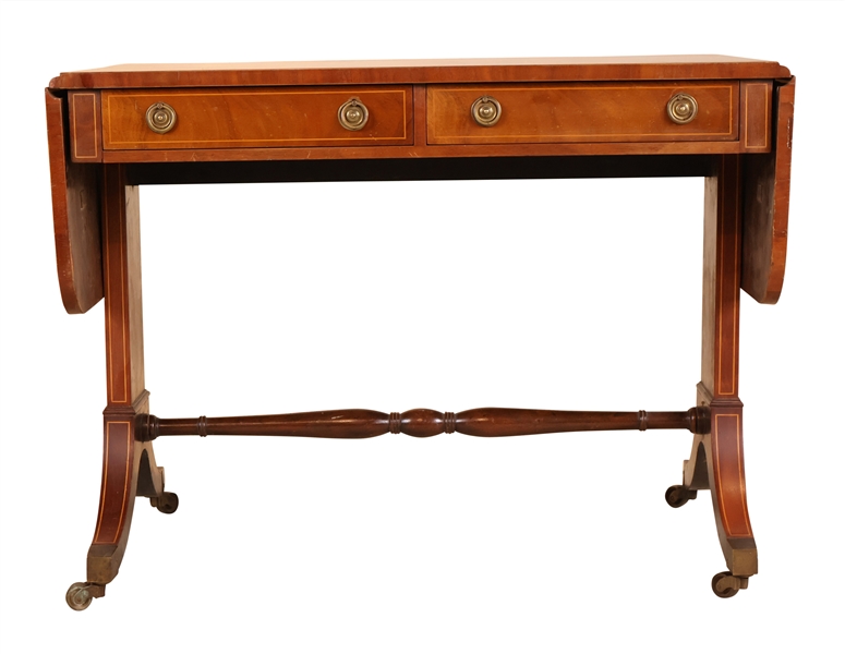 Regency Mahogany Style Sofa Table