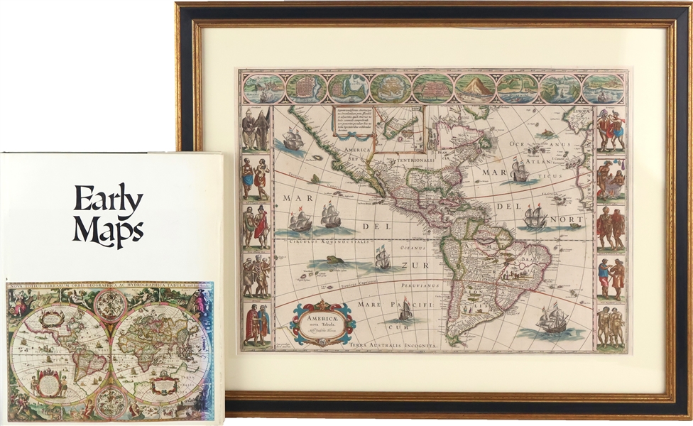 Willem Blaeu, Map of The Americas