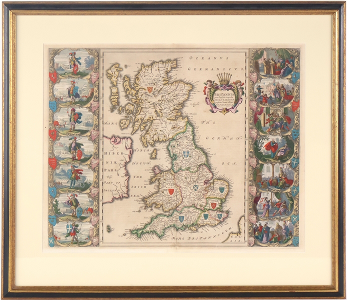 Joannes Blaeu, Map of Britannia