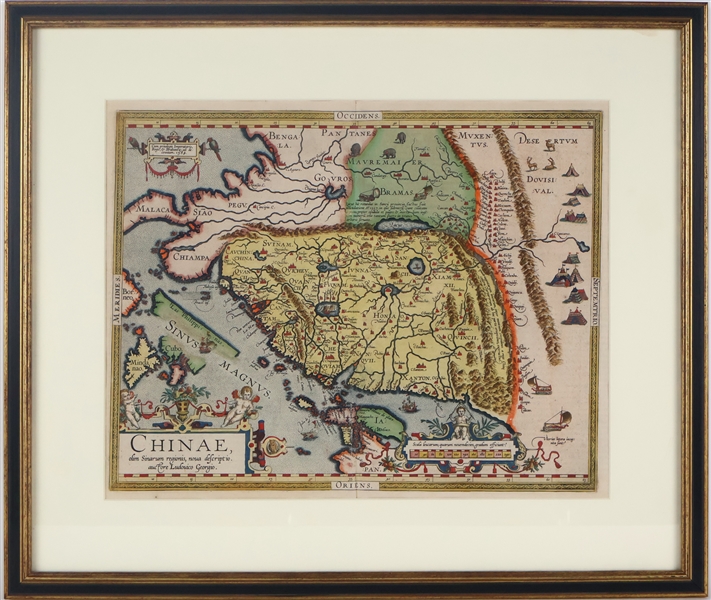 Abraham Ortelius, Map of China 